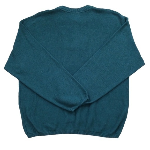 Gulf Traders Classic‎ Men's Green Quarter Button Pullover Sweater Sz. XL NEW - Picture 5 of 11